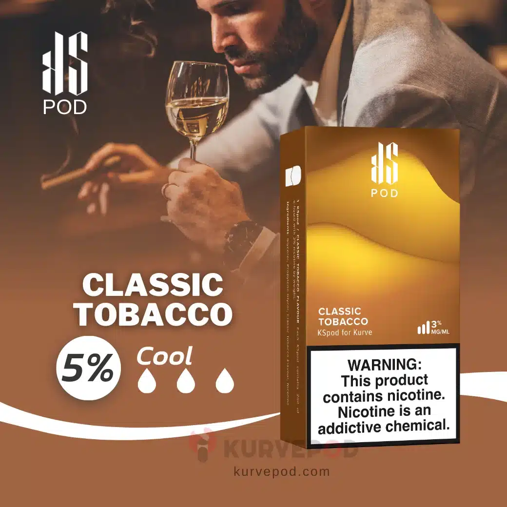KS Kurve pod Classic tobacco