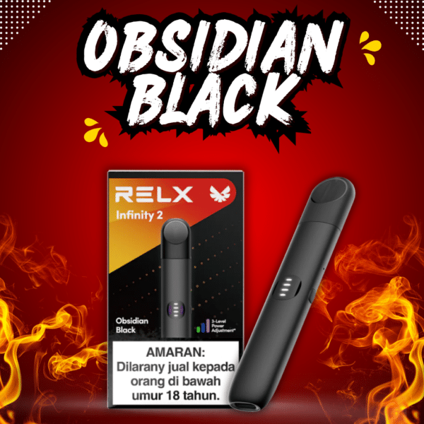 Relx Infinity 2 Obsidian Black Color
