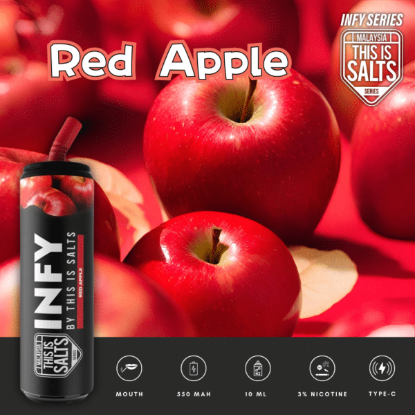 INFY 6000 Red Apple Flavor