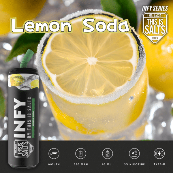 INFY 6000 Lemon Soda Flavor