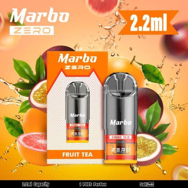 Marbo Zero Fruit Tea Flavor