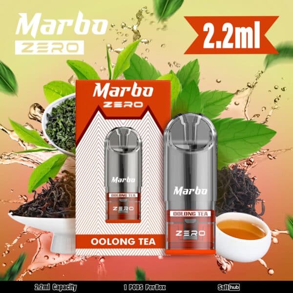 Marbo Zero Oolong Tea Flavor