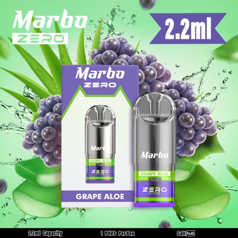 Marbo Zero Grape Aloe Flavor