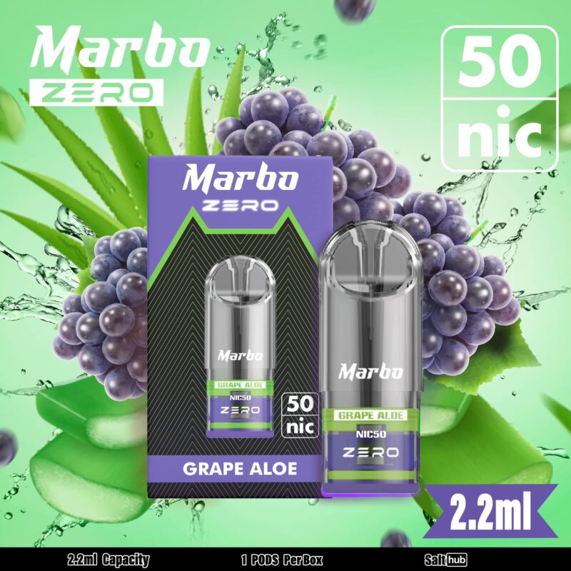 Marbo Zero Grape Aloe Nic 50mg. Flavor