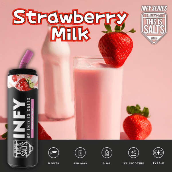 INFY 6000 Strawberry Milk Flavor