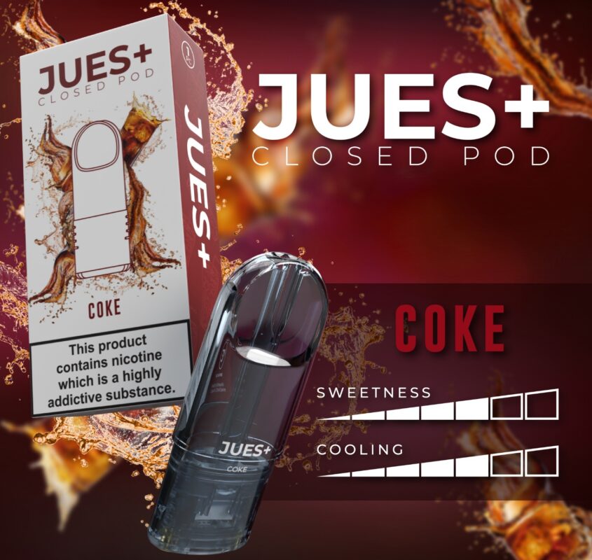 Jues+ pod Coke Flavor