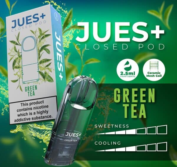 Jues+ pod Green Tea Flavor