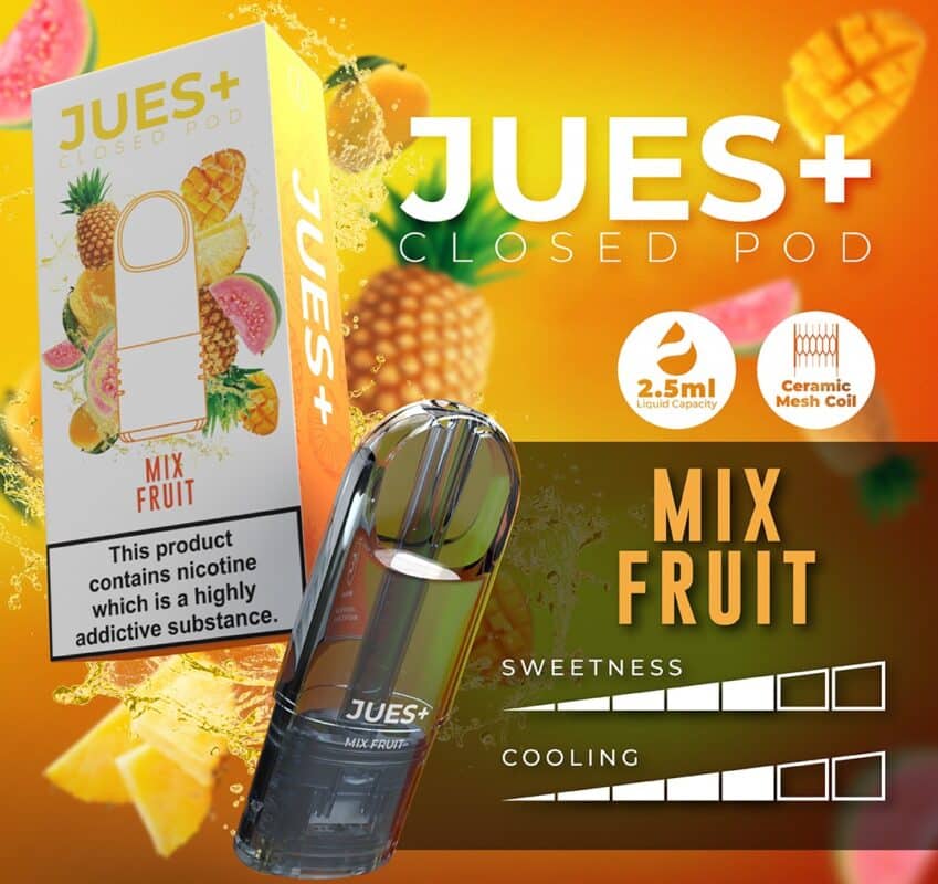 Jues+ pod Mixed Berries Flavor