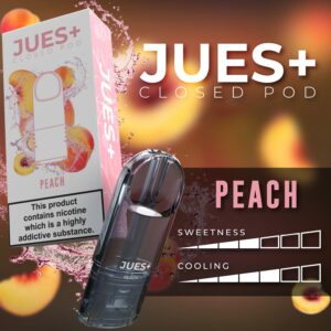 Jues+ pod Peach Flavor