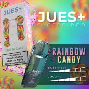 Jues+ pod Rainbow Candy Flavor