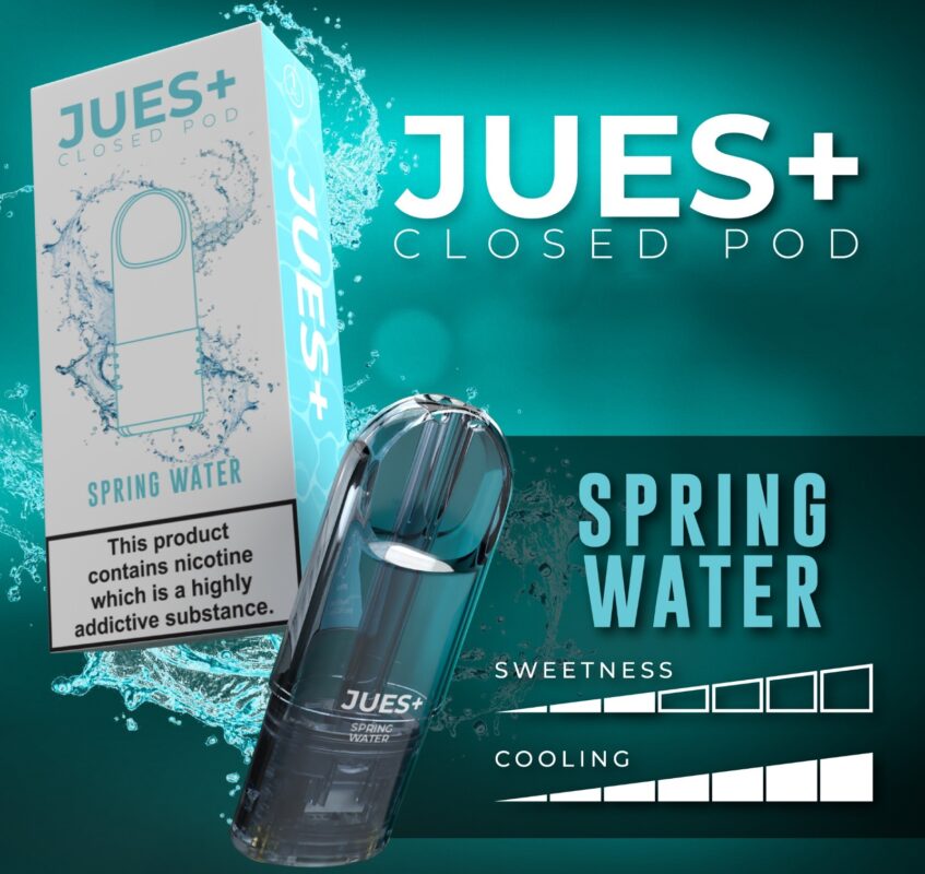 Jues+ pod Spring Water Flavor
