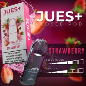 Jues+ pod Strawberry Flavor