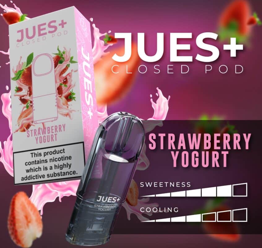 Jues+ pod Strawberry Yogurt Flavor